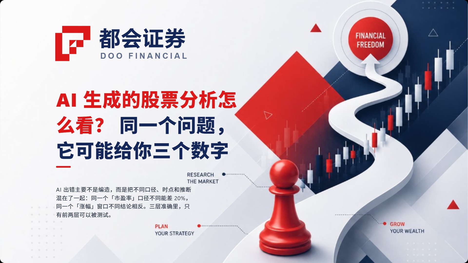 AI 生成的股票分析怎么看？同一个问题，它可能给你三个数字